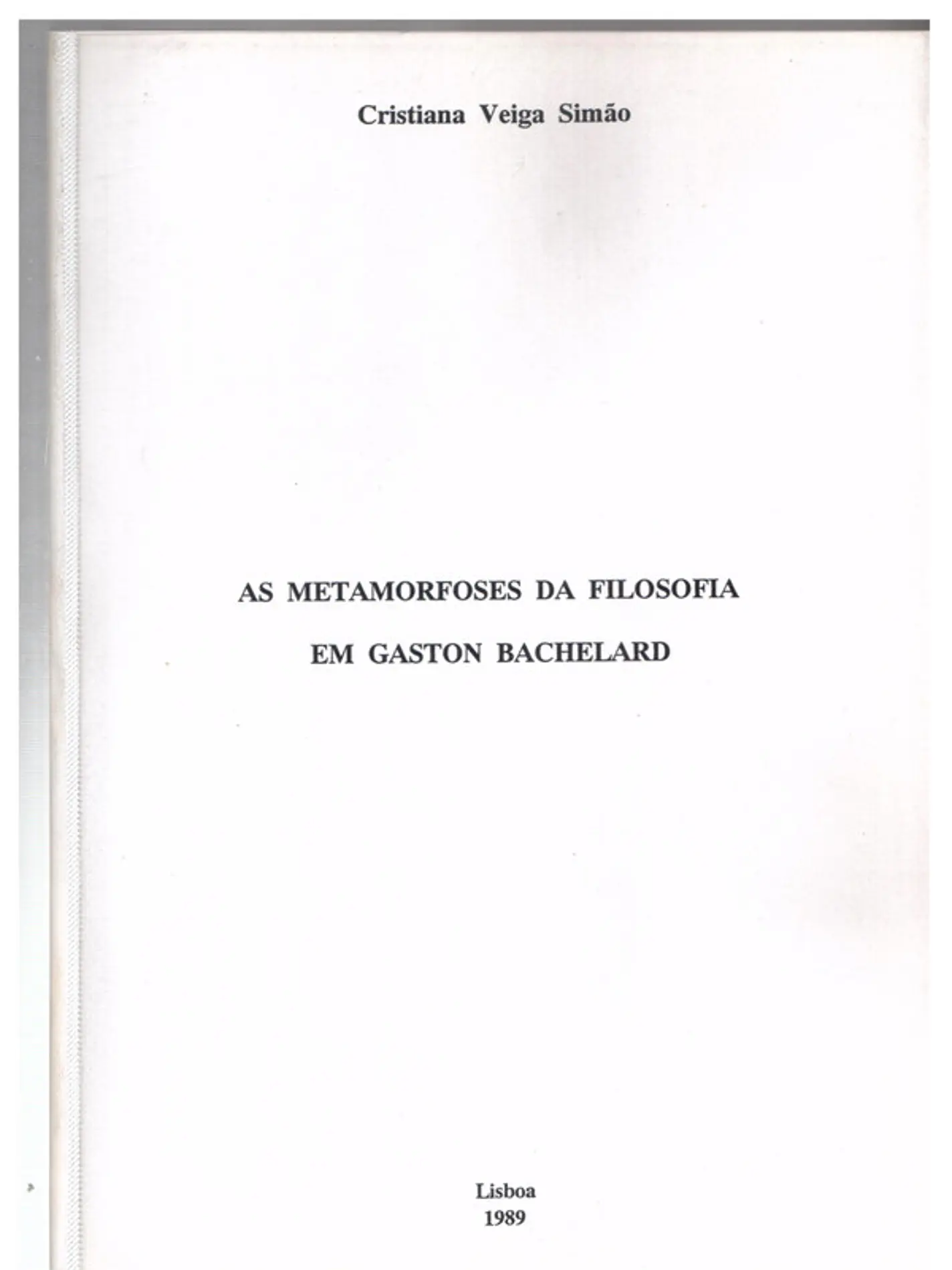 As metamorfoses da filosofia em Gastton Bachelard 1