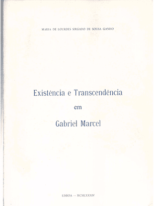Existência e transcendência em Gabriel Marcel
