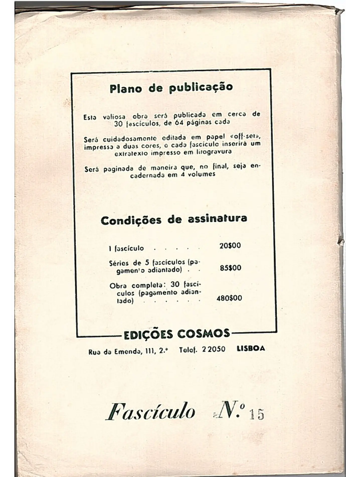 Panorama do pensamento filosófico (Fascículo número 15) 1