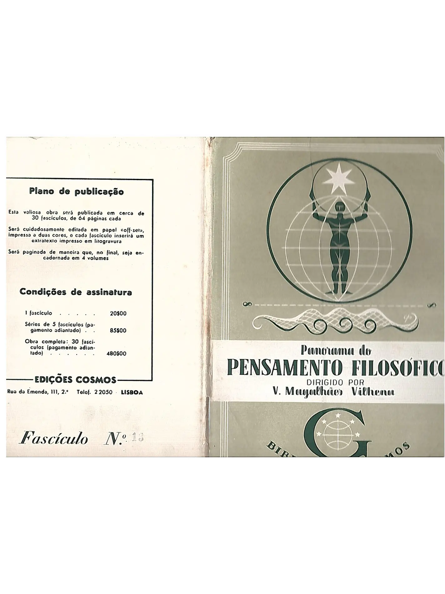 Panorama do pensamento filosófico (Fascículo número 13) 1
