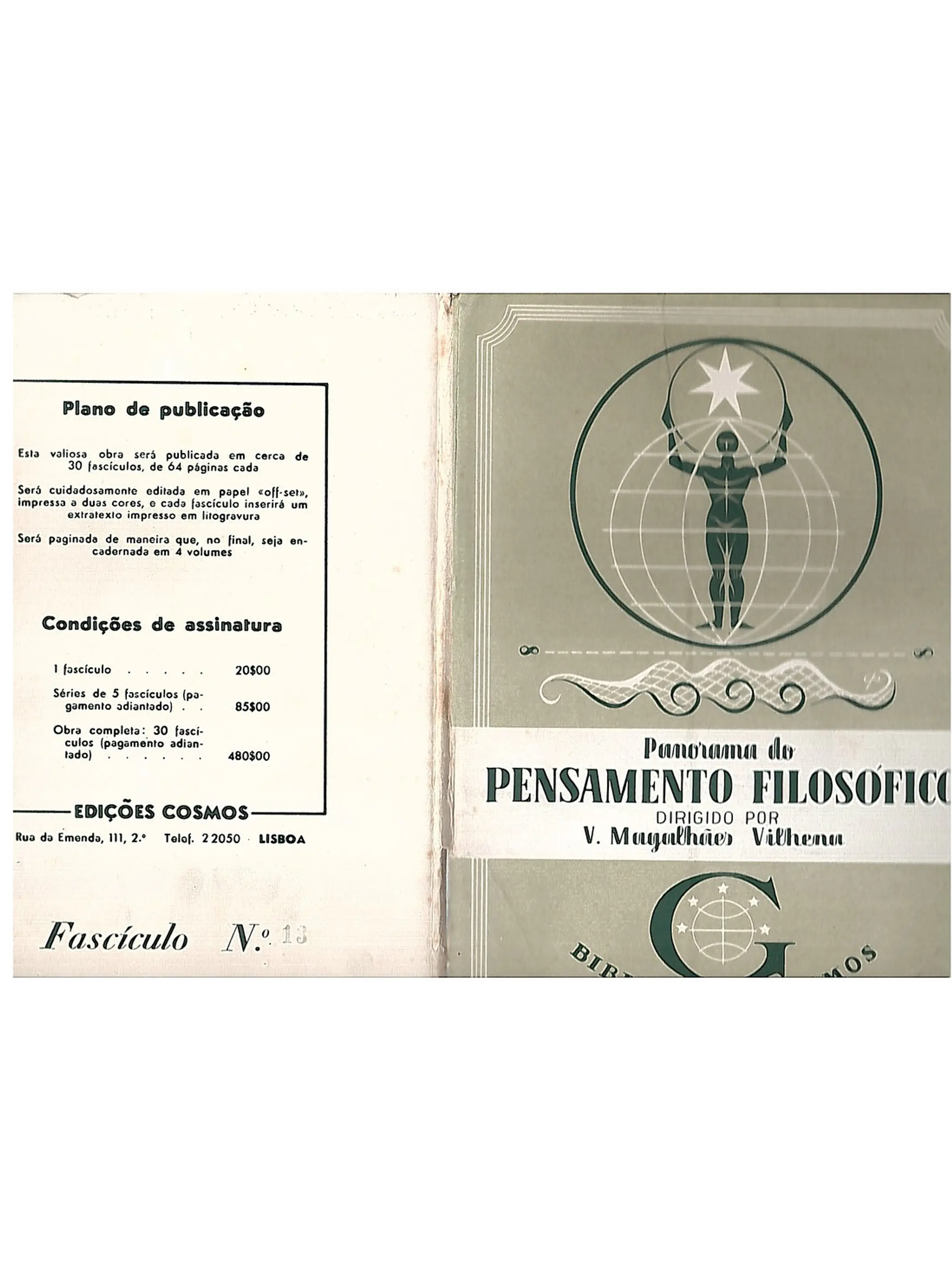 Panorama do pensamento filosófico (Fascículo número 13) 1