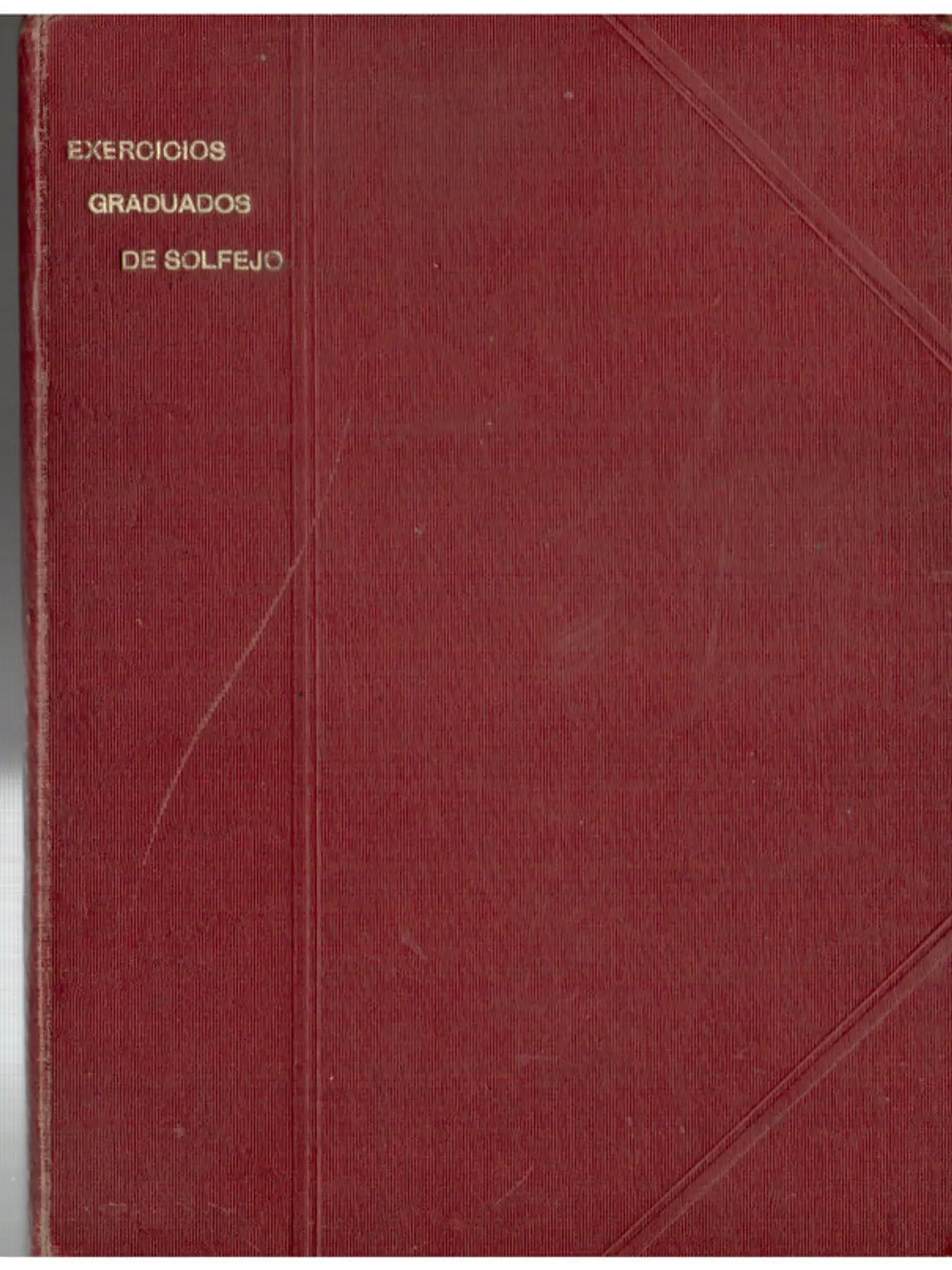 Exercícios graduados de solfejo 2 (capa dura) 1