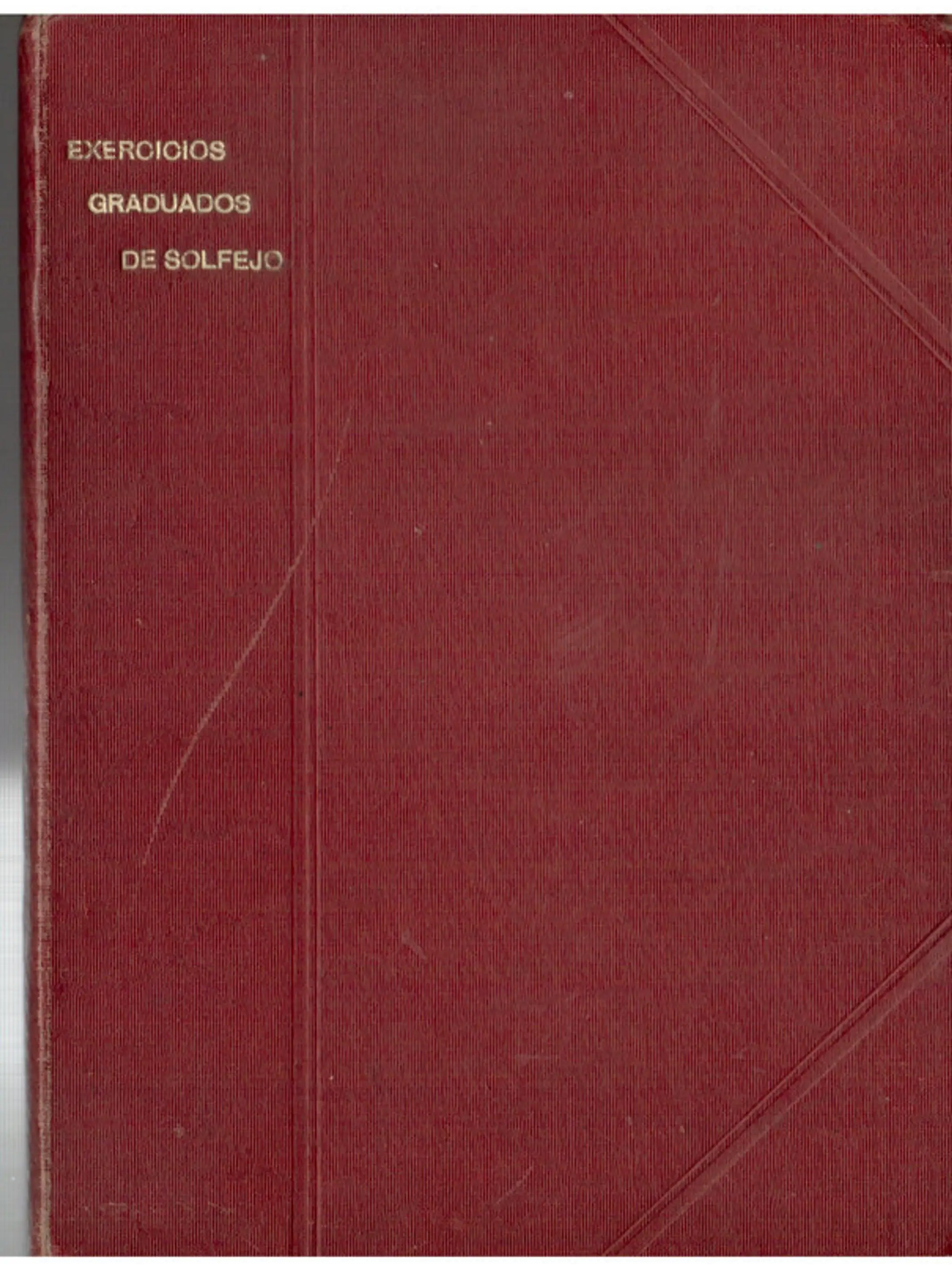 Exercícios graduados de solfejo 2 (capa dura) 1