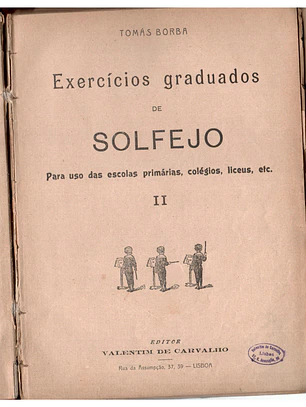 Exercícios graduados de solfejo 2 (capa dura)