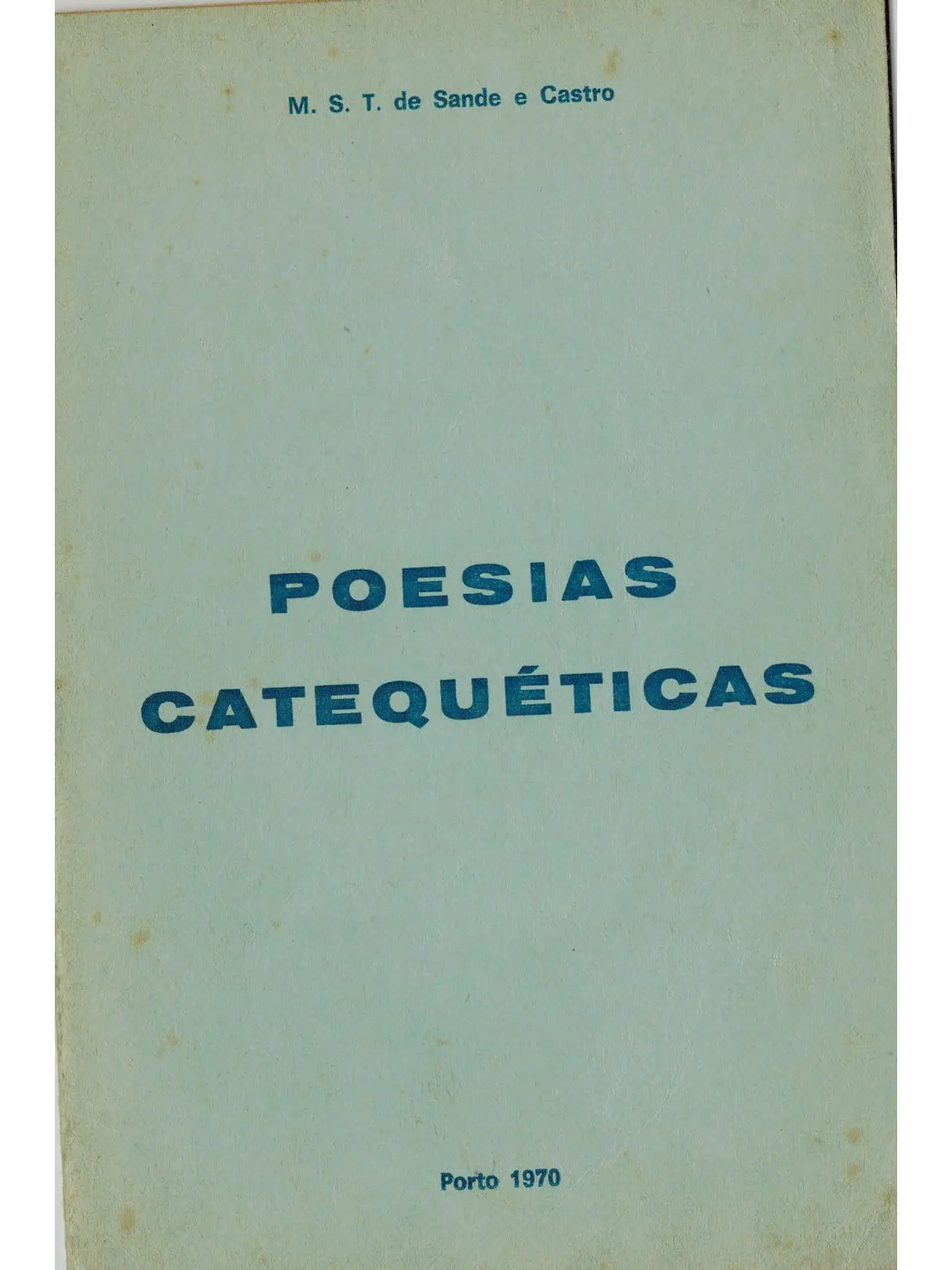 Poesias catequéticas 1