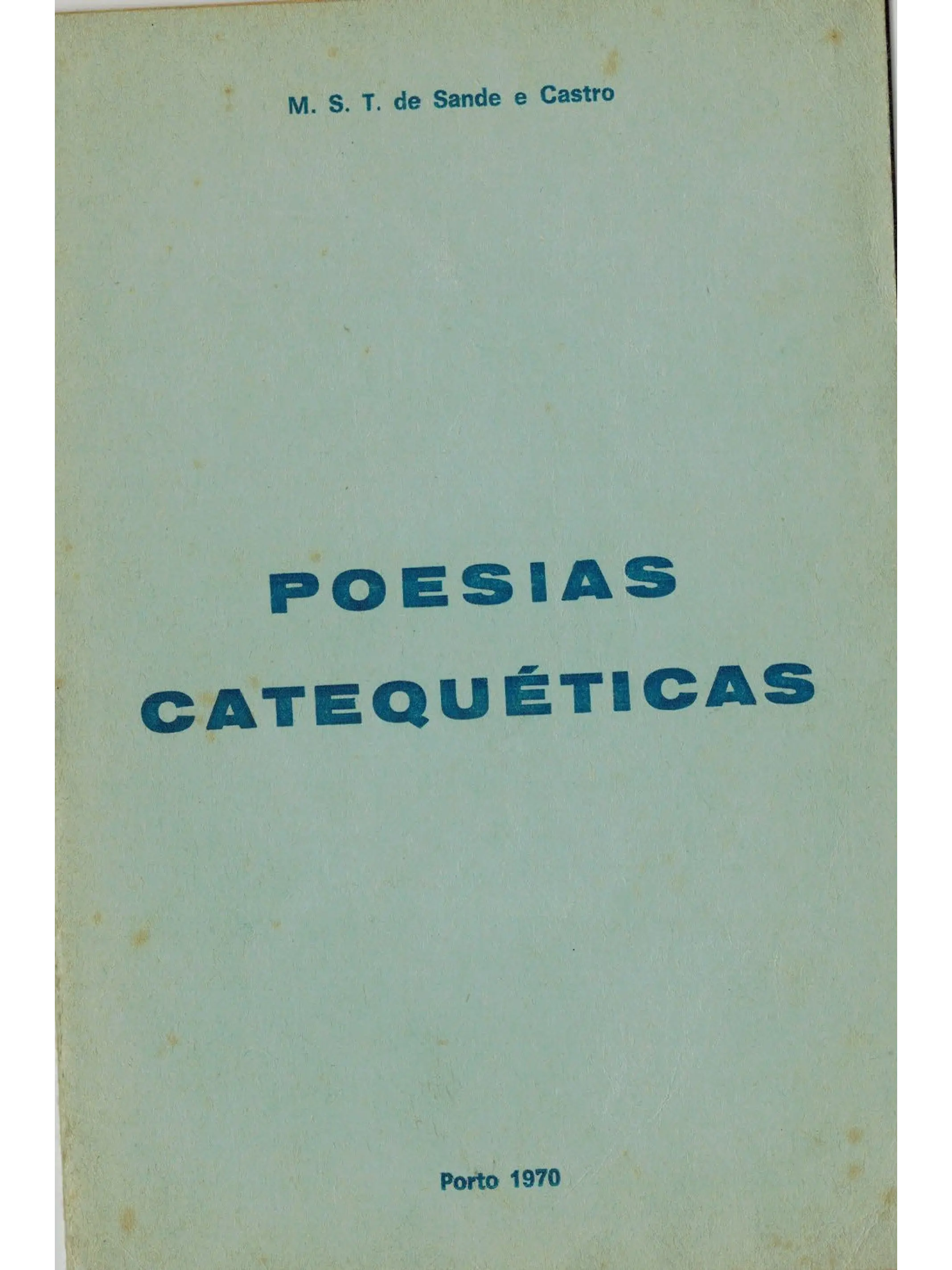 Poesias catequéticas 1