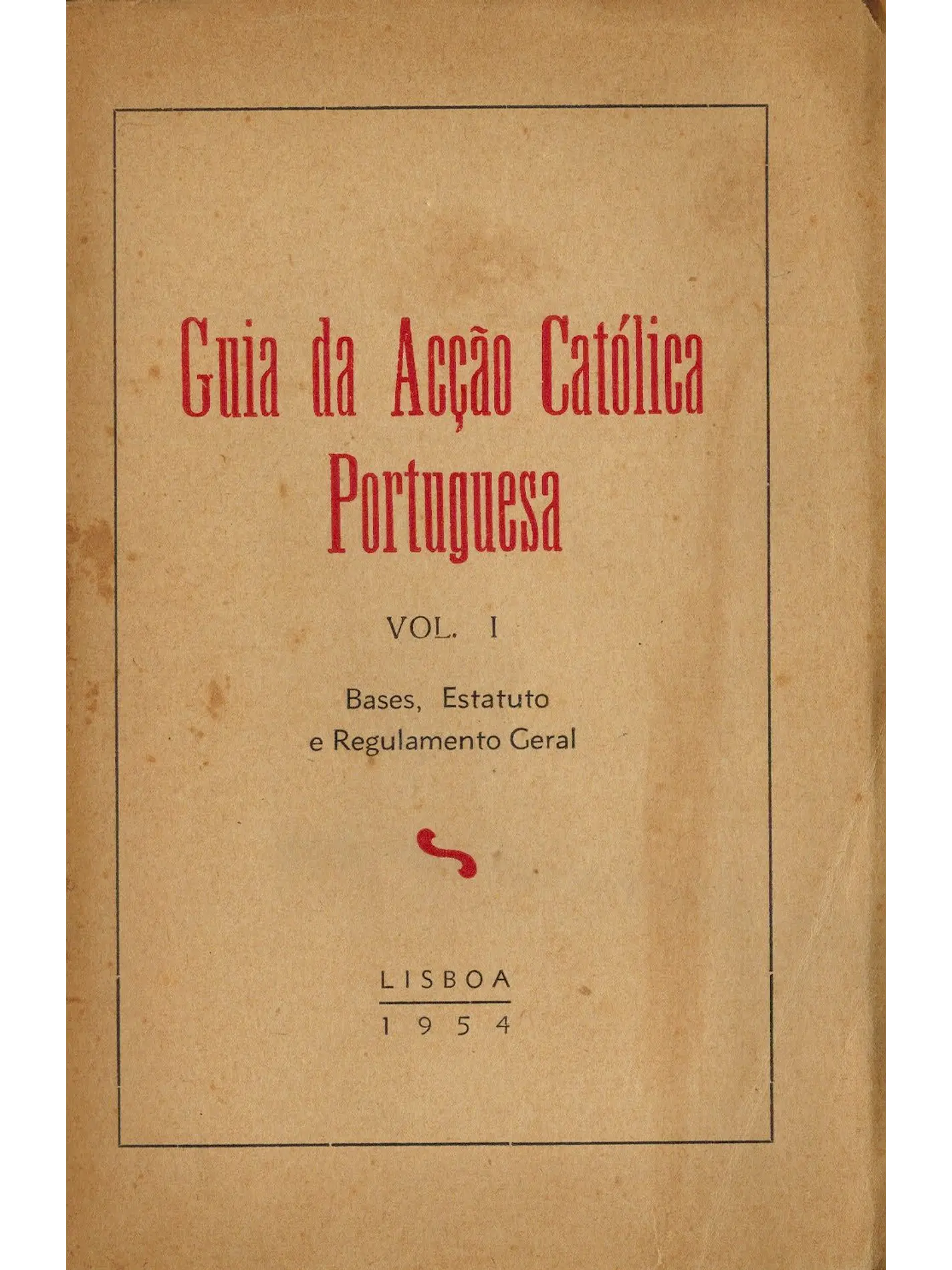 Guia da Acção Católica Portuguesa 1