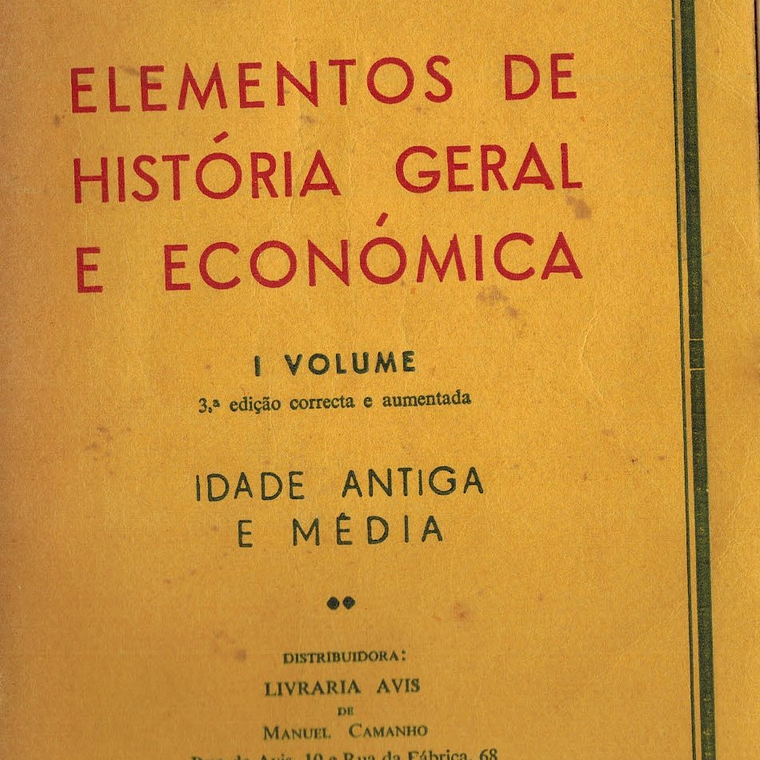 Elementos de história geral e económica 1