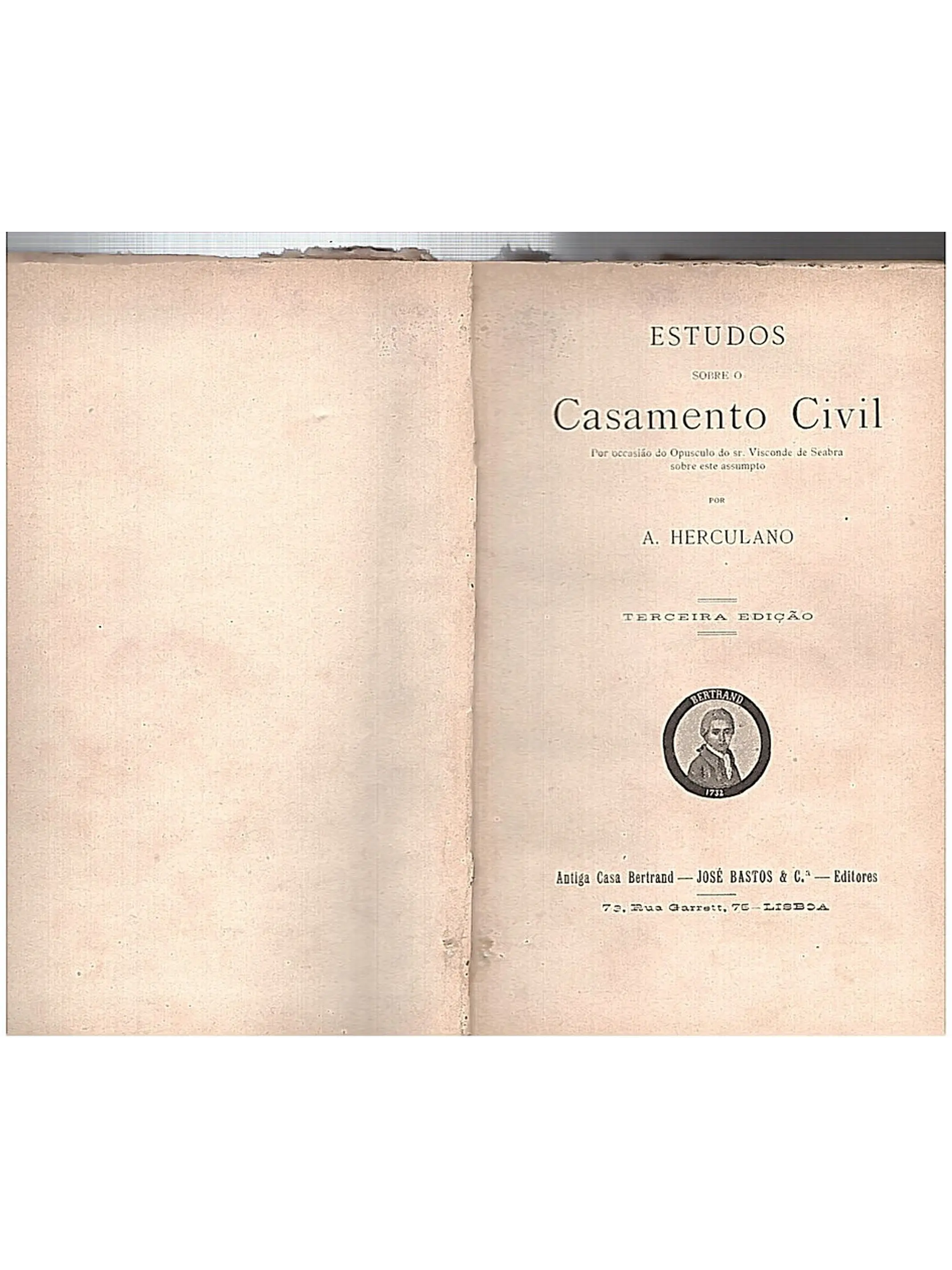 Estudos sobre o Casamento Civil (3.ª edição) 1