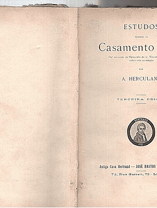 Estudos sobre o Casamento Civil (3.ª edição)