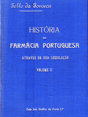 História da Farmácia Portuguesa vol II