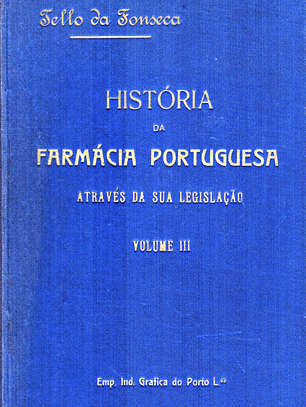 História da Farmácia Portuguesa vol III