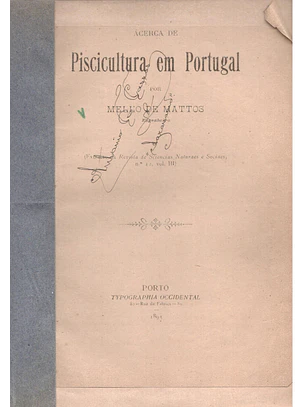 Acerca de piscicultura em Portugal