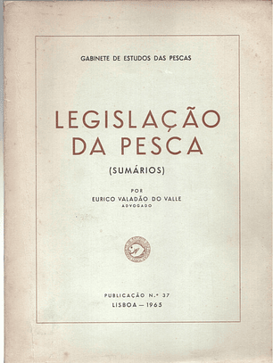 Legislação da pesca sumários