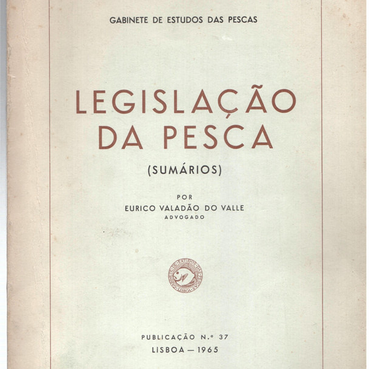 Legislação da pesca sumários 1