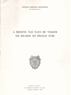 Higiene das naus de viagem em meados do século 18