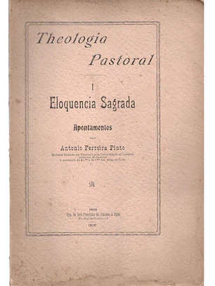 Theologia pastoral Eloquência Sagrada