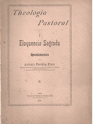 Theologia pastoral Eloquência Sagrada