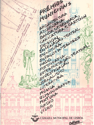 Prémios municipais câmara municipal de Lisboa 