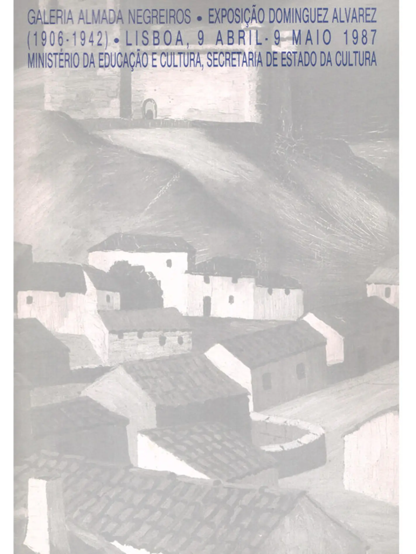 A Galeria Almada Negreiros exposição Dominguez Alvarez 1