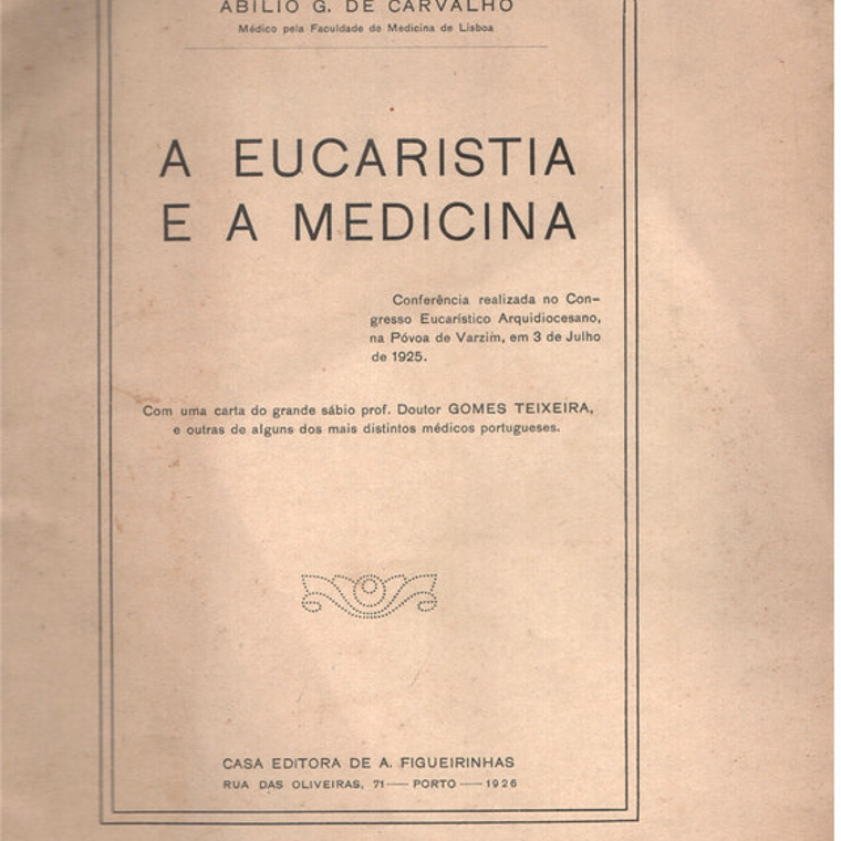A Eucaristía e a medicina 1