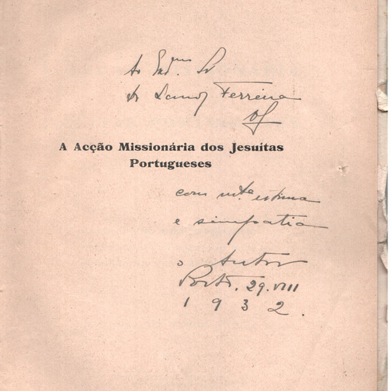 A ação missionária dos jesuítas portugueses 1