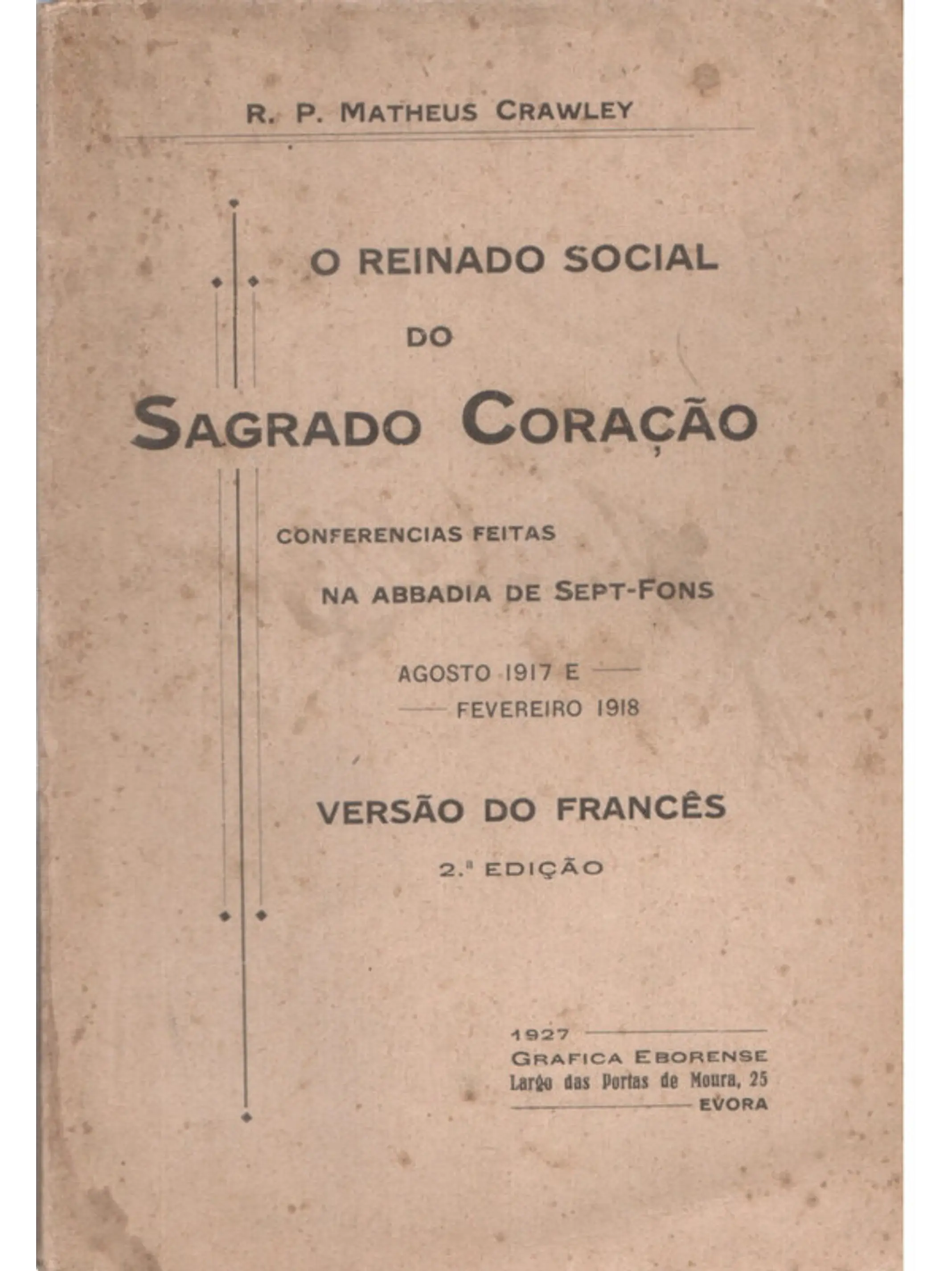 O reinado social do sagrado Coração 1