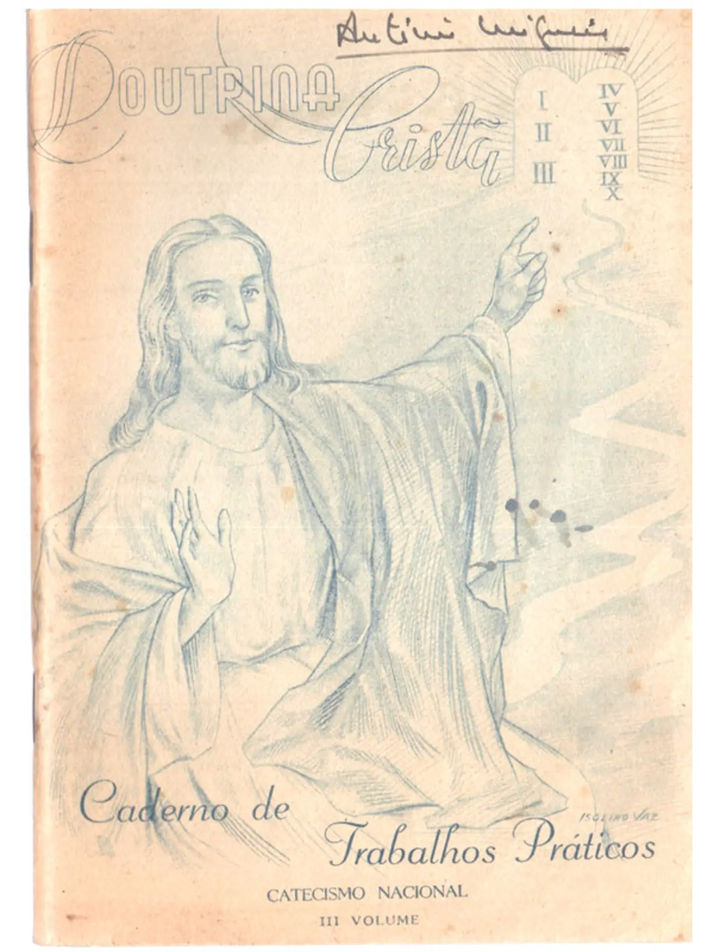 Doutrina cristã - Caderno de trabalhos práticos 1