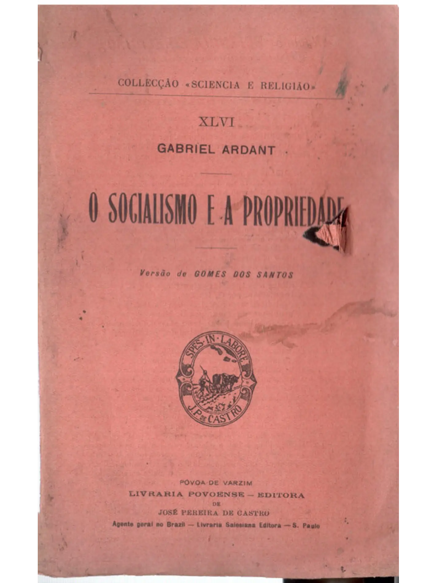 Gabriel Ardant - O socialismo e a propriedade 1