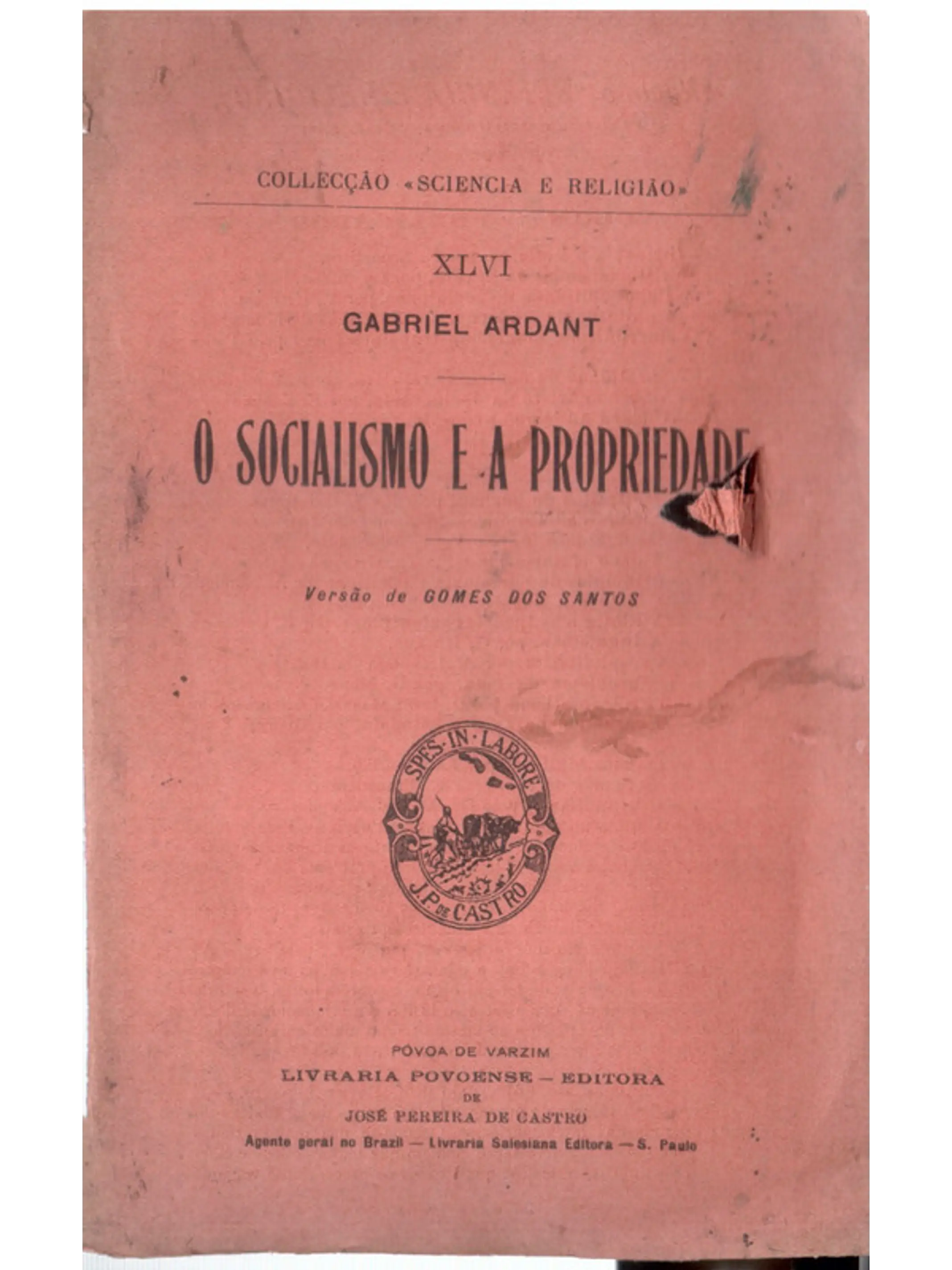 Gabriel Ardant - O socialismo e a propriedade 1