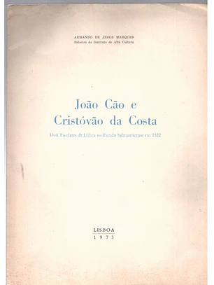 João Cão e Cristóvão da Costa