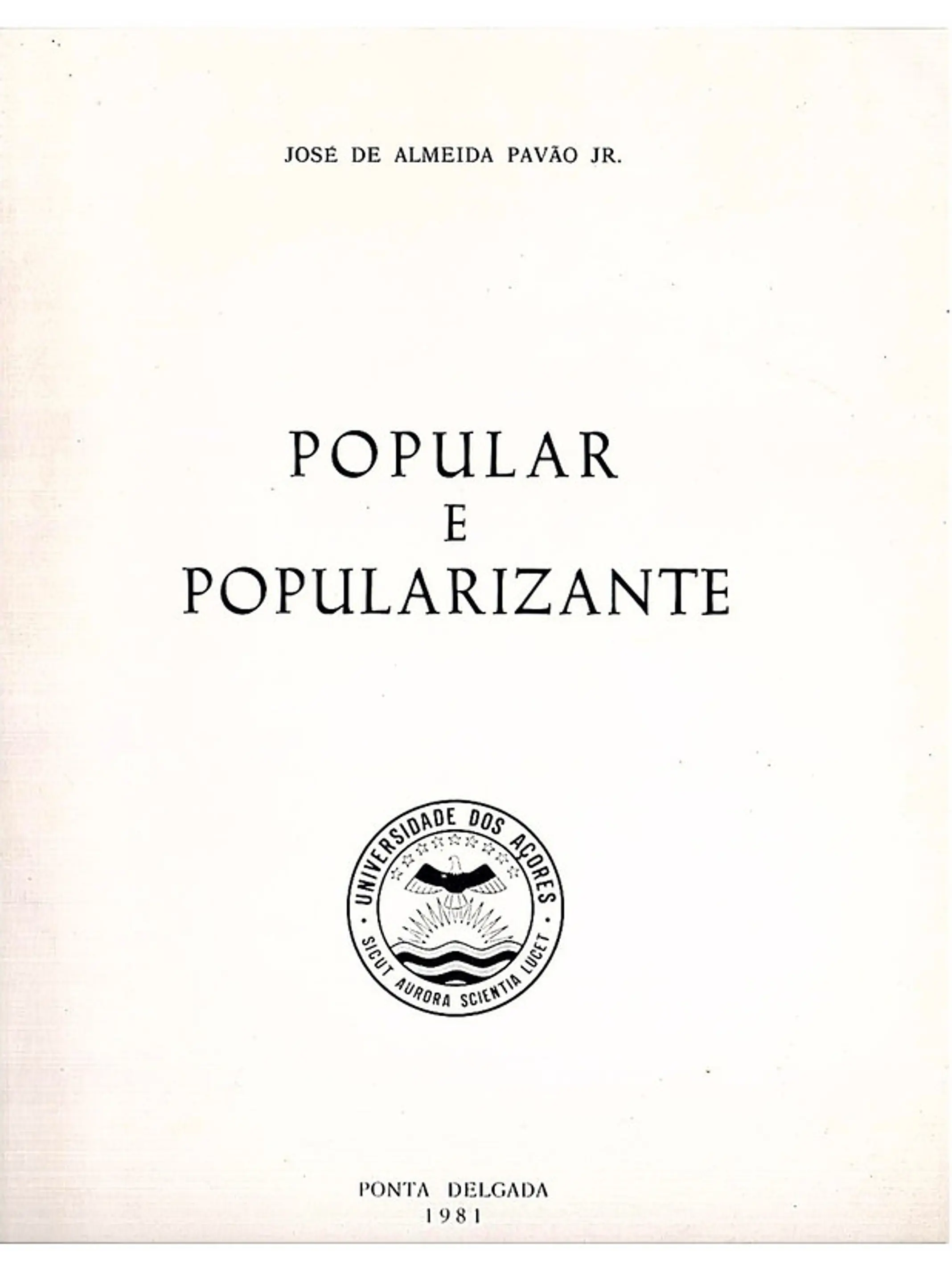 Popular e popularizante 1