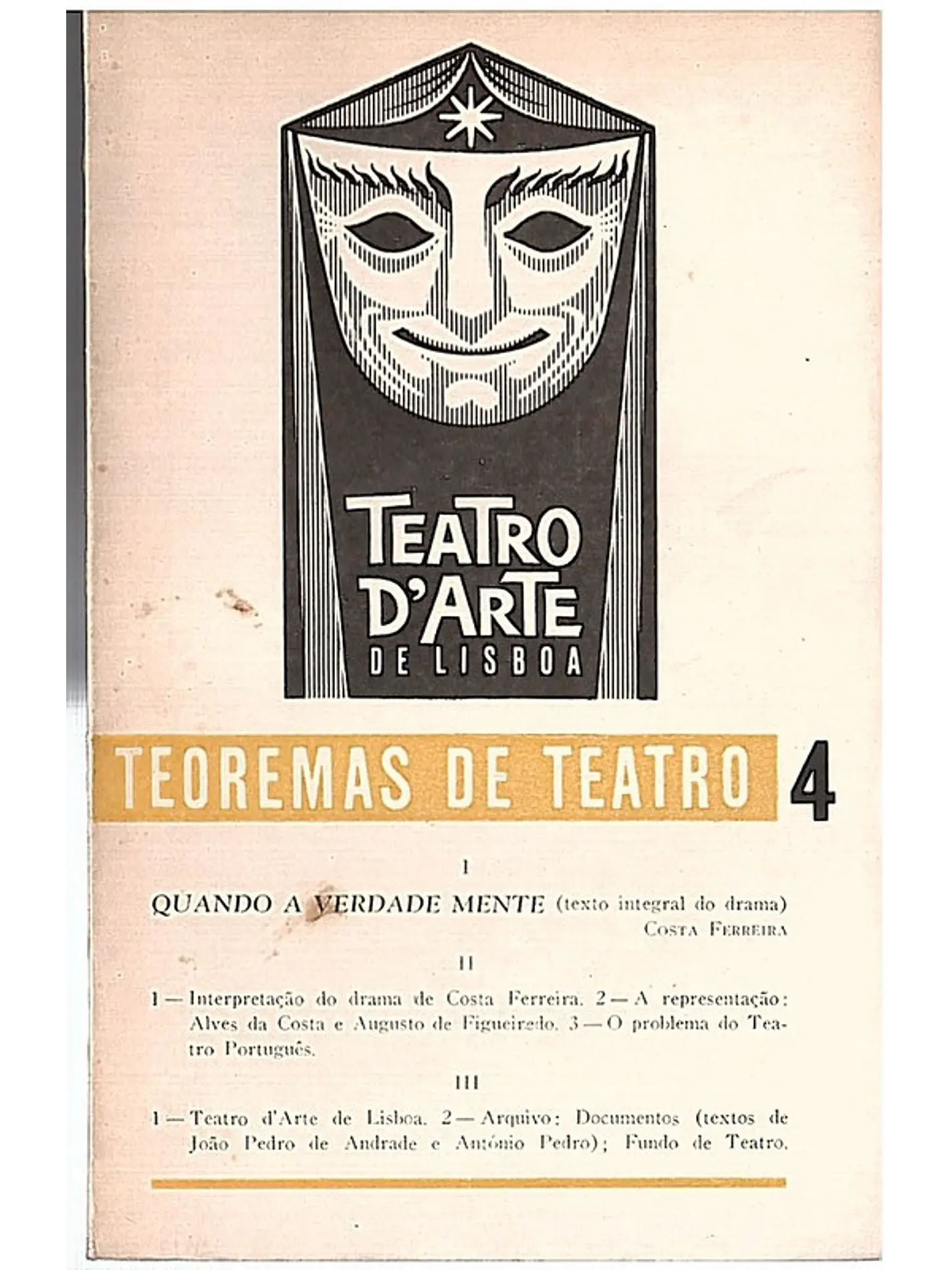 Teoremas de teatro (volume 4) 1
