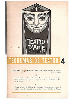 Teoremas de teatro (volume 4)