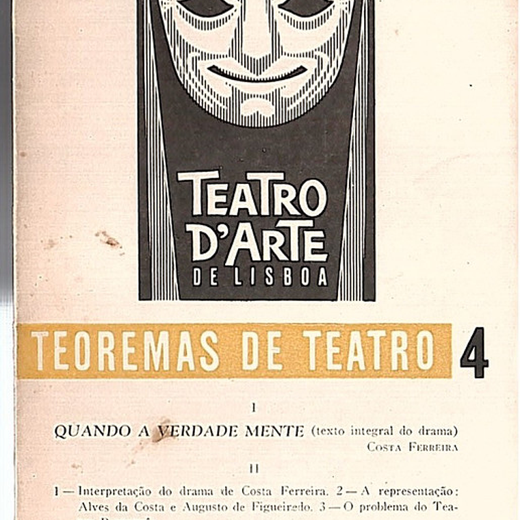 Teoremas de teatro (volume 4) 1