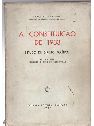 A Constituição de 1933