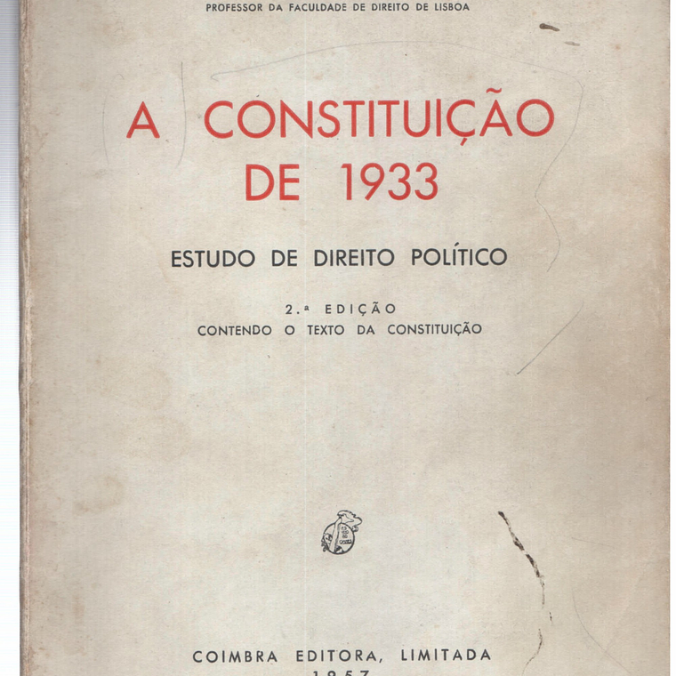 A Constituição de 1933 1