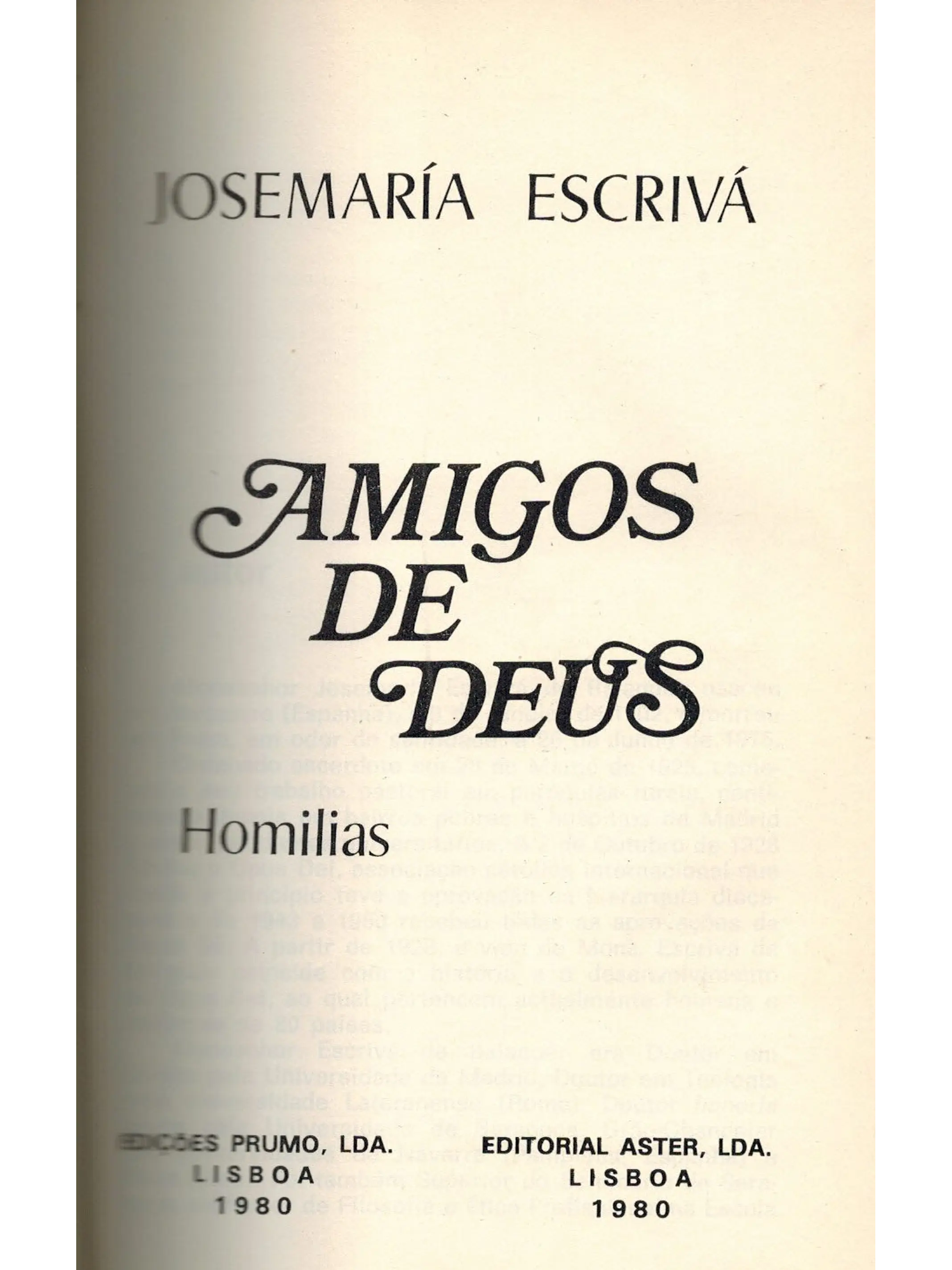Amigos de Deus  1