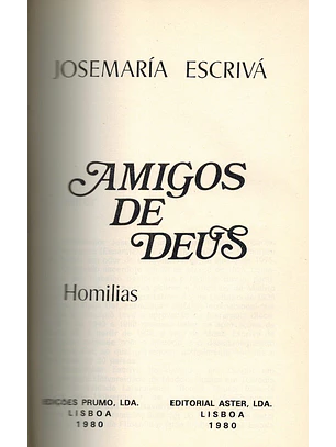 Amigos de Deus 