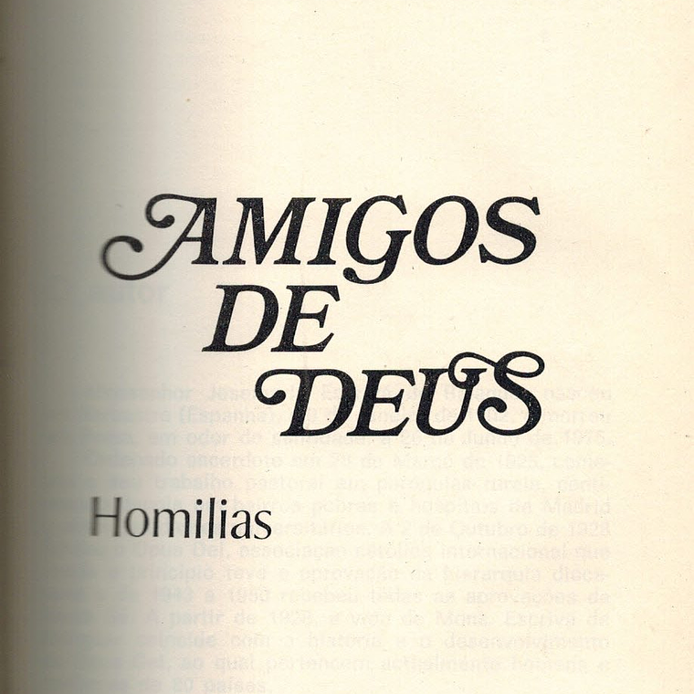 Amigos de Deus  1
