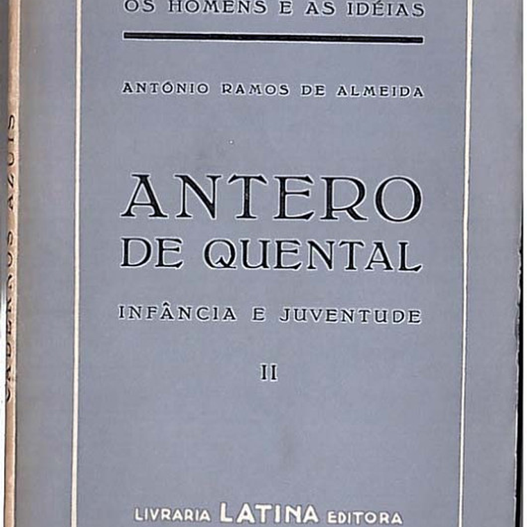 Antero de Quental - Infância e juventude - Volume 2 1