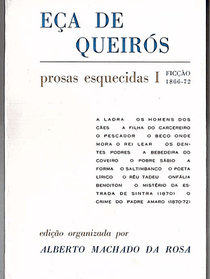 Prosas esquecidas (volume 1)