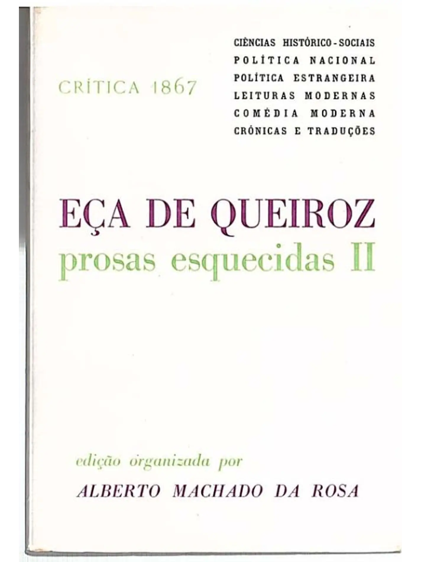 Prosas esquecidas (volume 2) 1