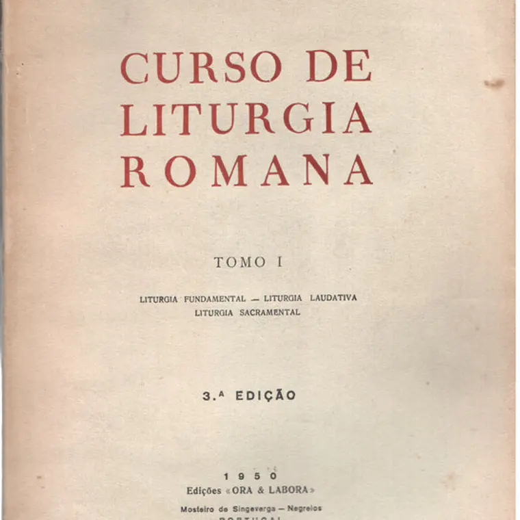 Curso de liturgia romana I 1