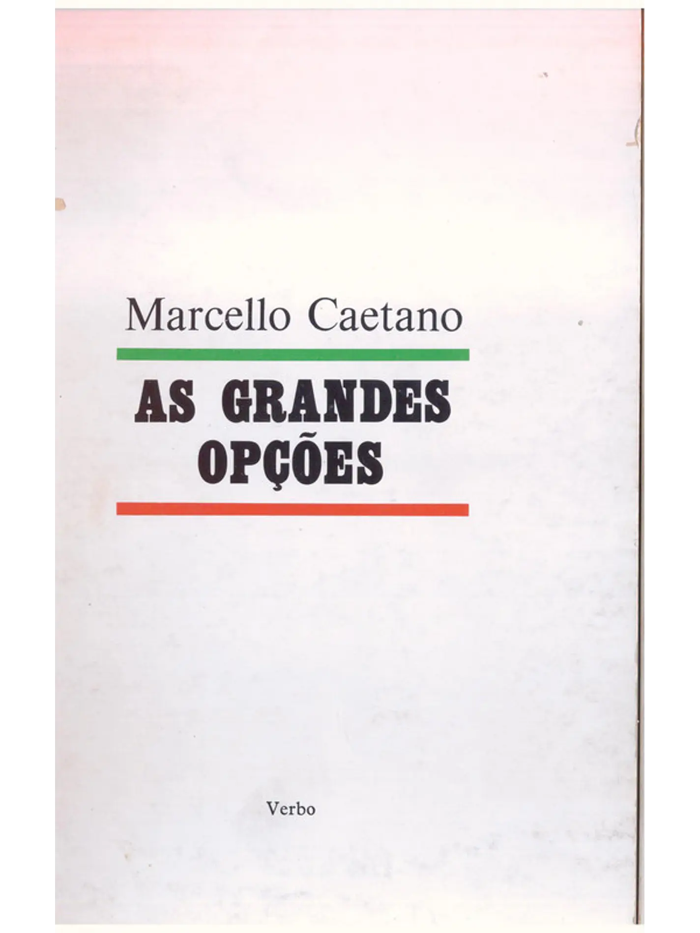 As grandes opções (capa dura) 1