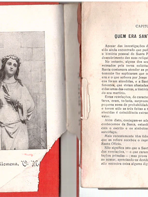 Quem era Santa Filomena a milagrosa (Sem capa frontal)