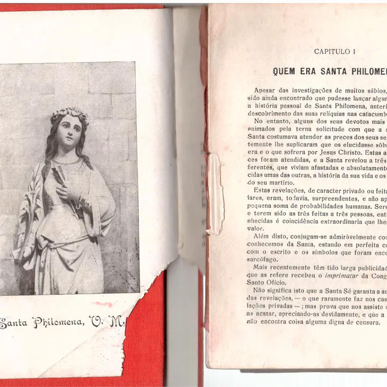 Quem era Santa Filomena a milagrosa (Sem capa frontal) 1
