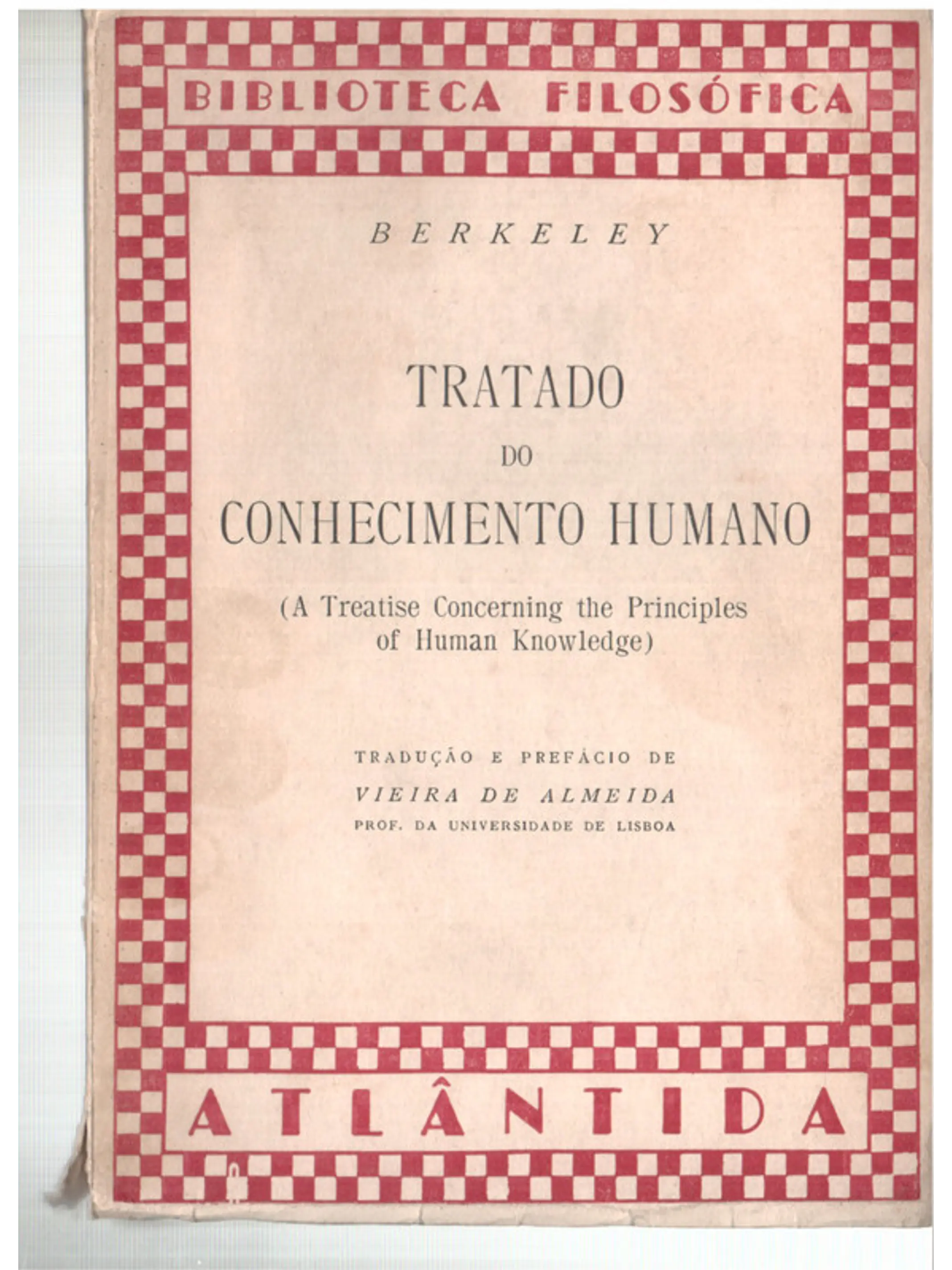 Tratado do conhecimento humano 1