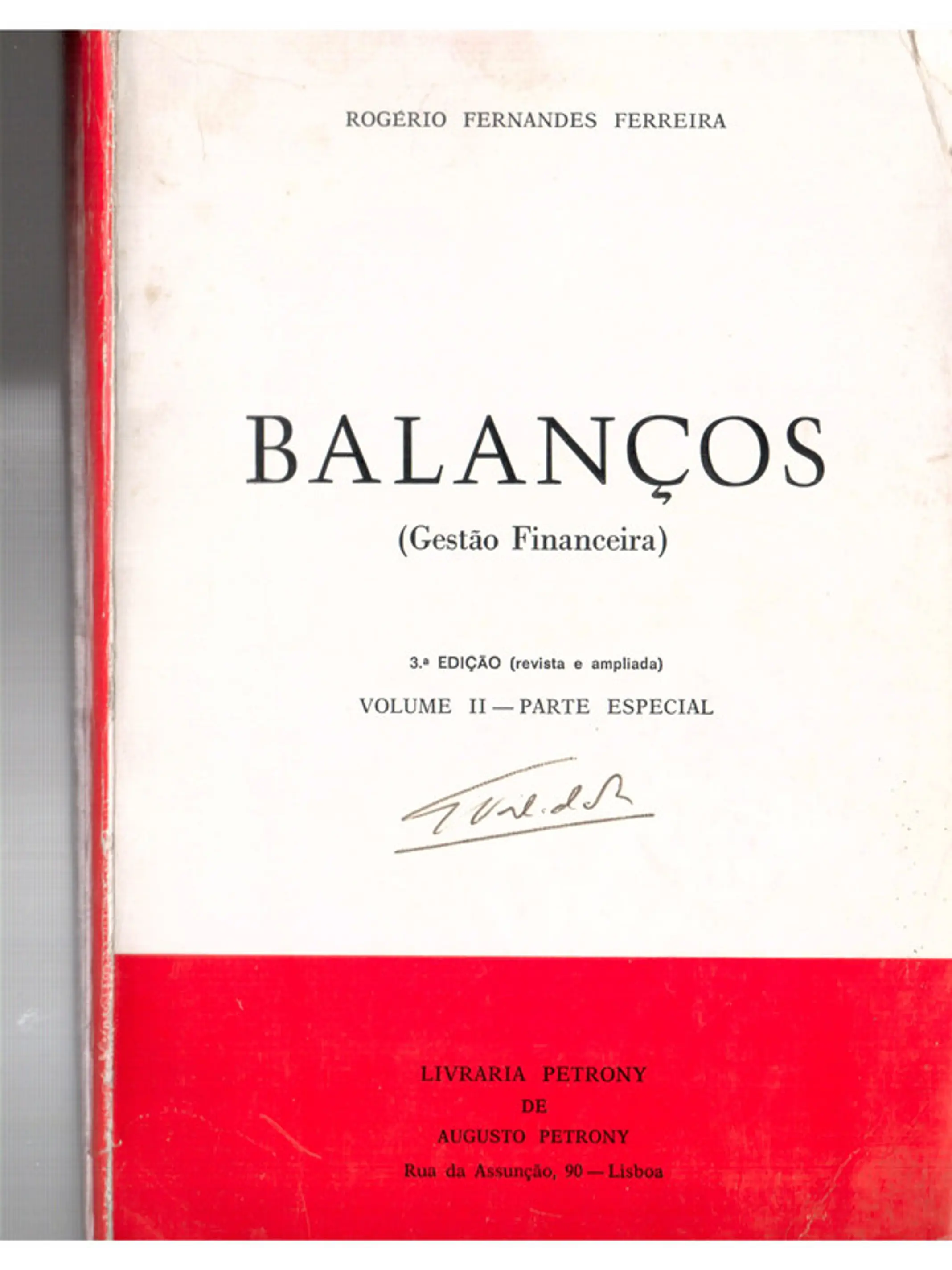 Balanços gestão financeira - Volume 2 - Parte especial 1