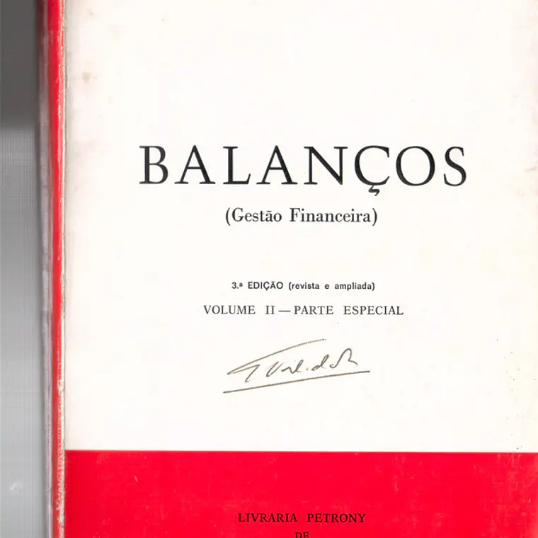 Balanços gestão financeira - Volume 2 - Parte especial 1